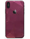 Pink Geometric V16 - iPhone X Skin-Kit