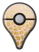 Pink Gold Flaked Animal v1 Pokémon GO Plus Vinyl Protective Decal Skin Kit