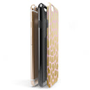 Pink Gold Flaked Animal v1 iPhone 6/6s or 6/6s Plus 2-Piece Hybrid INK-Fuzed Case