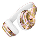 Pink Gold Flaked Animal v1 Full-Body Skin Kit for the Beats by Dre Solo 3 Wireless Headphones