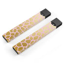 Pink Gold Flaked Animal v1 - Premium Decal Protective Skin-Wrap Sticker compatible with the Juul Labs vaping device