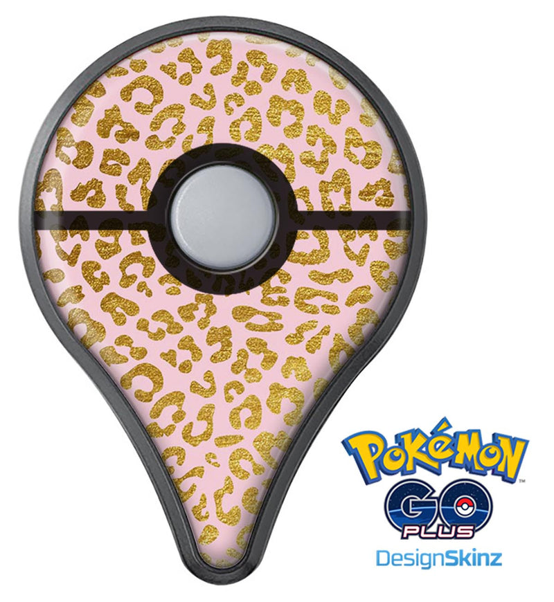 Pink Gold Flaked Animal v2 Pokémon GO Plus Vinyl Protective Decal Skin Kit