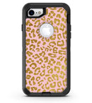 Pink Gold Flaked Animal v2 2 - iPhone 7 or 8 OtterBox Case & Skin Kits