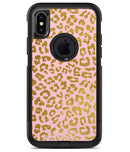 Pink Gold Flaked Animal v2 2 - iPhone X OtterBox Case & Skin Kits