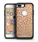 Pink Gold Flaked Animal v2 - iPhone 7 or 7 Plus Commuter Case Skin Kit