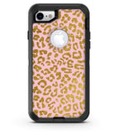 Pink Gold Flaked Animal v2 - iPhone 7 or 8 OtterBox Case & Skin Kits