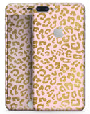 Pink Gold Flaked Animal v2 - Skin-kit for the iPhone 8 or 8 Plus