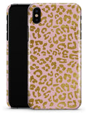 Pink Gold Flaked Animal v2 - iPhone X Clipit Case