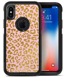 Pink Gold Flaked Animal v2 - iPhone X OtterBox Case & Skin Kits