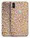 Pink Gold Flaked Animal v2 - iPhone X Skin-Kit