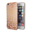 Pink Gold Flaked Animal v3 iPhone 6/6s or 6/6s Plus 2-Piece Hybrid INK-Fuzed Case