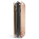 Pink Gold Flaked Animal v3 iPhone 6/6s or 6/6s Plus 2-Piece Hybrid INK-Fuzed Case