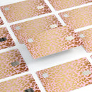 Pink Gold Flaked Animal v3 - Premium Protective Decal Skin-Kit for the Apple Credit Card