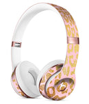 Pink Gold Flaked Animal v3 Full-Body Skin Kit for the Beats by Dre Solo 3 Wireless Headphones
