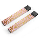 Pink Gold Flaked Animal v3 - Premium Decal Protective Skin-Wrap Sticker compatible with the Juul Labs vaping device