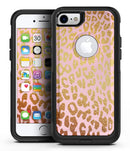 Pink Gold Flaked Animal v3 - iPhone 7 or 7 Plus Commuter Case Skin Kit