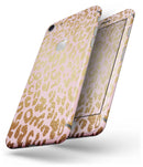 Pink Gold Flaked Animal v3 - Skin-kit for the iPhone 8 or 8 Plus