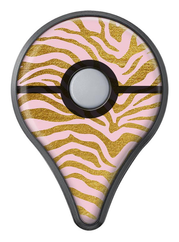 Pink Gold Flaked Animal v4 Pokémon GO Plus Vinyl Protective Decal Skin Kit