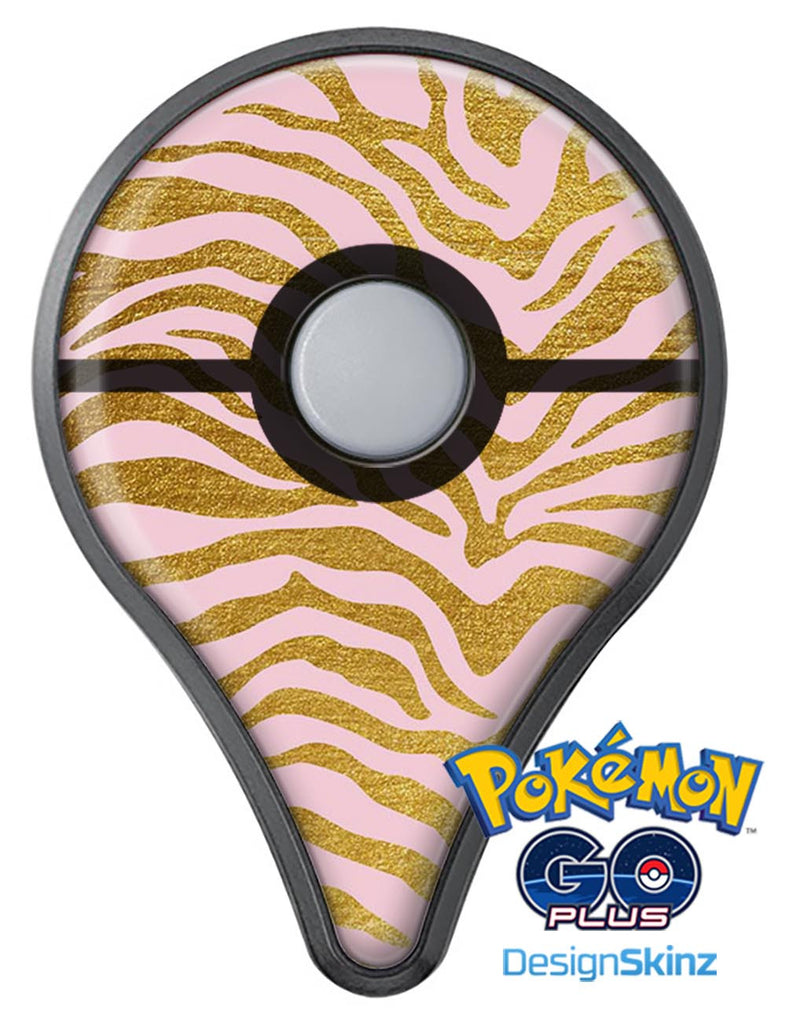 Pink Gold Flaked Animal v4 Pokémon GO Plus Vinyl Protective Decal Skin Kit