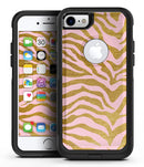 Pink Gold Flaked Animal v4 2 - iPhone 7 or 8 OtterBox Case & Skin Kits