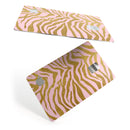 Pink Gold Flaked Animal v4 - Premium Protective Decal Skin-Kit for the Apple Credit Card