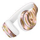 Pink Gold Flaked Animal v4 Full-Body Skin Kit for the Beats by Dre Solo 3 Wireless Headphones