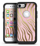 Pink Gold Flaked Animal v5 2 - iPhone 7 or 8 OtterBox Case & Skin Kits