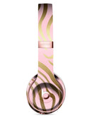 Pink Gold Flaked Animal v5 Full-Body Skin Kit for the Beats by Dre Solo 3 Wireless Headphones