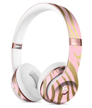 Pink Gold Flaked Animal v5 Full-Body Skin Kit for the Beats by Dre Solo 3 Wireless Headphones
