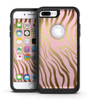 Pink Gold Flaked Animal v5 - iPhone 7 or 7 Plus Commuter Case Skin Kit