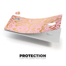 Pink Gold Flaked Animal v6 - Premium Protective Decal Skin-Kit for the Apple Credit Card