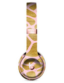 Pink Gold Flaked Animal v7 Full-Body Skin Kit for the Beats by Dre Solo 3 Wireless Headphones