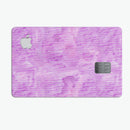 Pink Grunge Surface with Microscopic Matter - Premium Protective Decal Skin-Kit for the Apple Credit Card