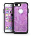 Pink Grunge Surface with Microscopic Matter - iPhone 7 or 7 Plus Commuter Case Skin Kit