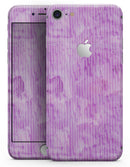 Pink Grunge Surface with Microscopic Matter - Skin-kit for the iPhone 8 or 8 Plus