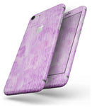 Pink Grunge Surface with Microscopic Matter - Skin-kit for the iPhone 8 or 8 Plus