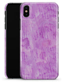 Pink Grunge Surface with Microscopic Matter - iPhone X Clipit Case