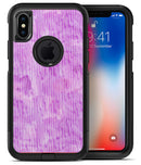 Pink Grunge Surface with Microscopic Matter - iPhone X OtterBox Case & Skin Kits