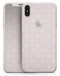 Pink Mint Wedding Paper La Boutique Dei Colori_1 - iPhone X Skin-Kit