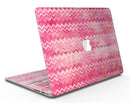 Pink Multi Watercolor Chevron - MacBook Air Skin Kit