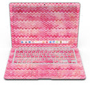 Pink Multi Watercolor Chevron - MacBook Air Skin Kit
