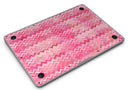 Pink Multi Watercolor Chevron - MacBook Air Skin Kit