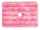 Pink Multi Watercolor Chevron - MacBook Pro with Retina Display Full-Coverage Skin Kit
