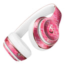 Pink Multi Watercolor Chevron Full-Body Skin Kit for the Beats by Dre Solo 3 Wireless Headphones