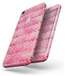 Pink Multi Watercolor Chevron - Skin-kit for the iPhone 8 or 8 Plus