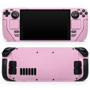 Pink Pastel Color // Vinyl Skin Wrap for Steam Deck OLED & Steam Deck (LCD) — Soft Matte or Ultra Gloss