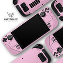 Pink Pastel Color // Vinyl Skin Wrap for Steam Deck OLED & Steam Deck (LCD) — Soft Matte or Ultra Gloss
