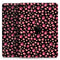 Pink Paw Prints on Black - Full Body Skin Decal for the Apple iPad Pro 12.9", 11", 10.5", 9.7", Air or Mini (All Models Available)