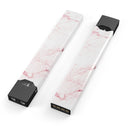 Pink Red Marble Surface - Premium Decal Protective Skin-Wrap Sticker compatible with the Juul Labs vaping device