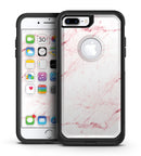 Pink Red Marble Surface - iPhone 7 or 7 Plus Commuter Case Skin Kit